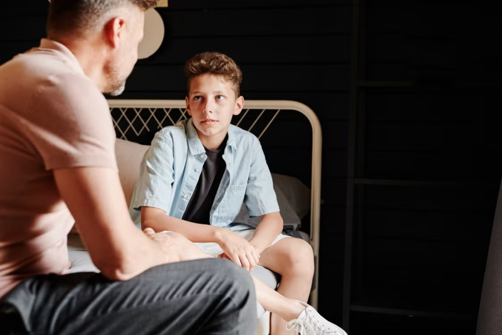 Talking to children about addiction